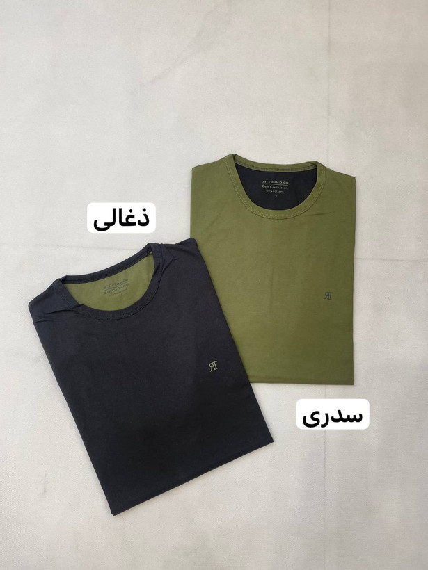 تیشرت مردانه راحتی نخ پنبه (L تا 2XL) | رنگبندی متنوع + خرید قسطی