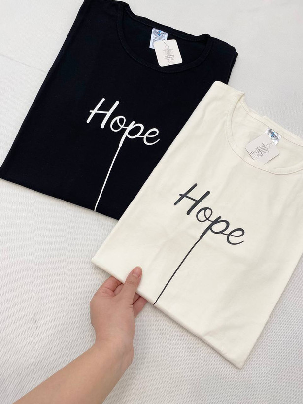 تیشرت زنانه سایز بزرگ 5XL باکسی hope + خرید قسطی